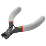 Facom ESD 70° angled cutters with ergonomic handles and digital display for precise cutting and electrical safety.