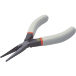 Facom ESD thin flat-nose pliers 431.LE with anti-static handles for precision electrical work.