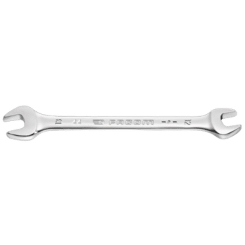 Facom 44 metric open end wrench, 44.4mm size, made of durable chrome vanadium steel, ideal for professional mechanical work.