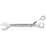 Facom 440.SLS metric combination wrench with ring and open ends, displayed on a black background.