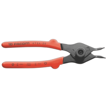 Facom 475A - Reversible inside and outside Circlips pliers for precision clip installation and removal.