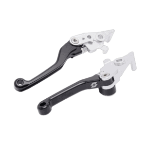 Full-E Charged Adjustable Brake Levers for Ultra bee motorcycle, featuring ergonomic design and high-quality materials for optimal control.