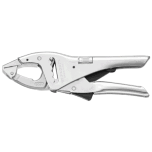 Facom hinged long-nose lock-grip pliers 506A for precise gripping and cutting tasks in industrial and automotive applications.