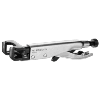 Facom 518A vice pliers for bodywork with ergonomic handle and adjustable jaw for precise grip.