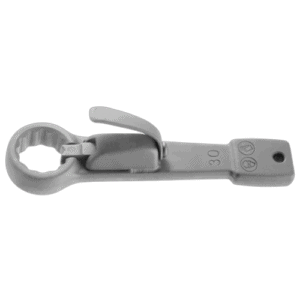 Facom 51BS metric safety slogging wrench with a ring handle and adjustable jaw for heavy-duty use.