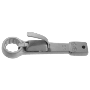 Facom 51BS metric safety slogging wrench with a ring handle and adjustable jaw for heavy-duty use.