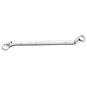 Facom 55A metric offset-ring wrench for precise automotive and mechanical work, featuring a polished chrome finish and ergonomic design.