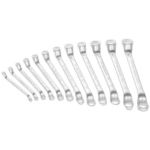 Set of metric offset-ring wrench sets 55A.JD12A for automotive and mechanical repairs, displayed on a black background.