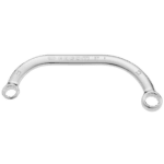 Facom 57 metric half-moon offset-ring wrench for automotive and mechanical use, made of durable chrome vanadium steel.
