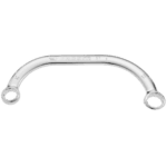 Facom 57 metric half-moon offset-ring wrench, high-quality steel tool for precise mechanical work.