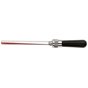 Facom straight frame with blade backing 606A, a precision tool for professional use, featuring a black handle and a long, narrow blade for detailed work.
