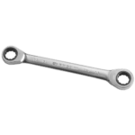 Facom 64 metric straight ratchet ring wrench for automotive and mechanical use, made of durable chrome vanadium steel.