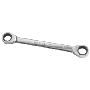 Facom 64 metric straight ratchet ring wrench for precise mechanical work and automotive repairs.
