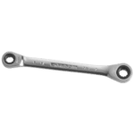 Facom 64 metric straight ratchet ring wrench for automotive and mechanical use, made of durable chrome vanadium steel.