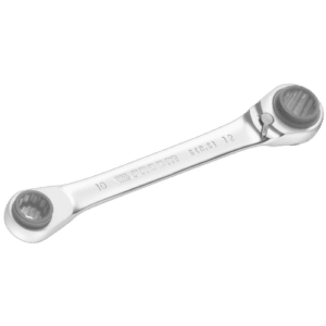 Facom 64C metric multi-opening straight ratchet ring wrench for automotive and mechanical use.
