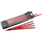 Facom cobalt steel bimetal saw blades in a plastic case, ideal for professional cutting tasks.