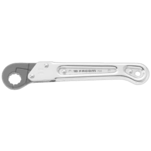 Facom 70A straight flare-nut wrench with metric web for automotive and plumbing applications.