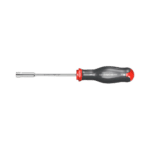 Facom Prot Nut Driver with ergonomic handle and metal shaft for professional fastening tasks.