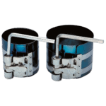 Facom piston ring compressors 750.TB for engine assembly and repair, featuring adjustable clamps and metal construction.