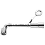 Facom 76.SLS forged metric and inch-size 12 x 6 point angled open-socket wrench for professional use.