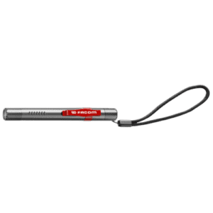 Facom Pen light 779.PBT compact LED pen torch with lanyard for easy carrying and inspection tasks.