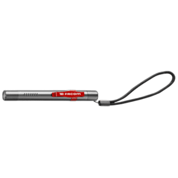 Facom Pen light 779.PBT compact LED pen torch with lanyard for easy carrying and inspection tasks.