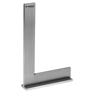 Facom 819.CLO stainless steel flanged precision square for accurate measurements in engineering and manufacturing.