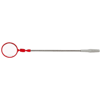 Facom 834 inspection mirror with a flexible shaft and round mirror for detailed vehicle or machinery inspection.