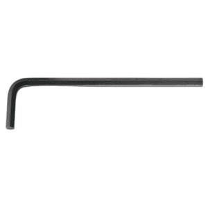 Facom 83H long metric key, 83H.2, in black finish, ideal for precise mechanical work.