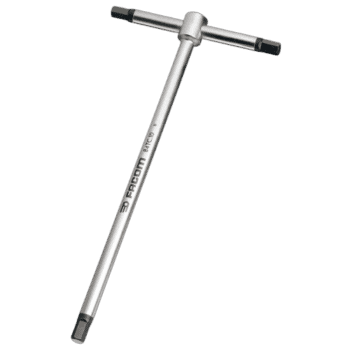 Facom 84TC metric hexagon key T-spanner for precise torque application in automotive and mechanical tasks.