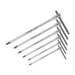 Set of 6 Facom T wrenches with sliding bar, ideal for precise mechanical work and repairs.