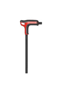Facom 84TZA P Handled Hex Key in black and red for precise metric tightening and loosening tasks.