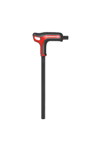 Facom 84TZA P Handled Hex Key in black and red for precise metric tightening and loosening tasks.