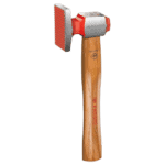 Facom shrinking dresser no.2 867D.DS with wooden handle and red and silver head, used for woodworking and furniture making.