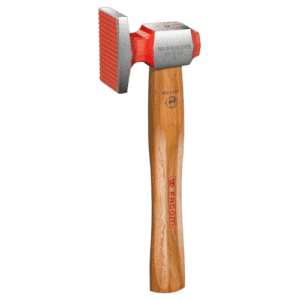 Facom shrinking dresser no.2 867D.DS with wooden handle and red and silver head, used for woodworking and furniture making.
