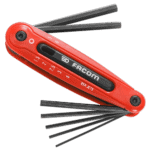 Facom 86H hexagon keys on sleeve, compact tool for precise fastening, ideal for mechanics and DIY enthusiasts.