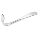 Facom angled, flat short double spoon 876A tool for precise mechanical work, made of durable metal with ergonomic design.