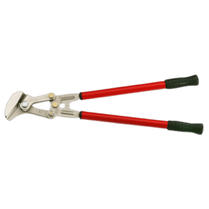 Facom 882A-884A two-hand shears with red handles and metal blades for heavy-duty cutting tasks.