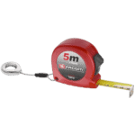 Facom 893.SLS ABS body tape measure with 5m length and yellow tape, ideal for professional and DIY use.
