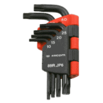 Facom 89R.JP6 set of Torx keys in a compact wallet, ideal for precision work and automotive repairs.