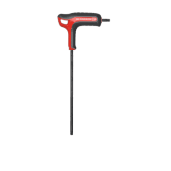 Facom 89TXA P handled hex key with TORX head, black and red ergonomic design for precision work.