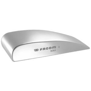 Facom 906A pinch wedge dolly in metallic finish, designed for vehicle bodywork and panel alignment.