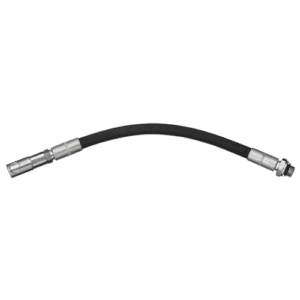 Flexible hydraulic fitting with metal connectors, suitable for high-pressure applications, from Facom.