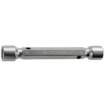 Facom 97 metric forged double socket wrench for automotive and mechanical use, made of durable steel.