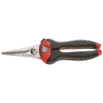 Facom Universal Shears 980 with ergonomic black and red handles and sharp stainless steel blades for precise cutting tasks.