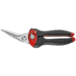 Facom multi-purpose shears 980C with ergonomic black and red handles and sharp stainless steel blades for versatile cutting tasks.