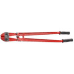 Grand Prix Racewear axial cut bolt croppers 990.BF for heavy-duty cutting tasks, featuring red handles and durable construction.