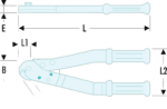 Grand Prix Racewear safety equipment diagram showing measurements and design features for racing safety gear.