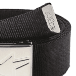 ALP1019-93300 Alpinestars Ageless Web Belt Size OS - Black Chrome 03