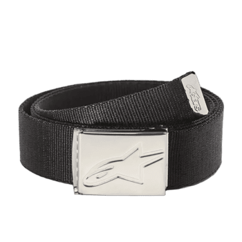 ALP1019-93300 Alpinestars Ageless Web Belt Size OS - Black Chrome